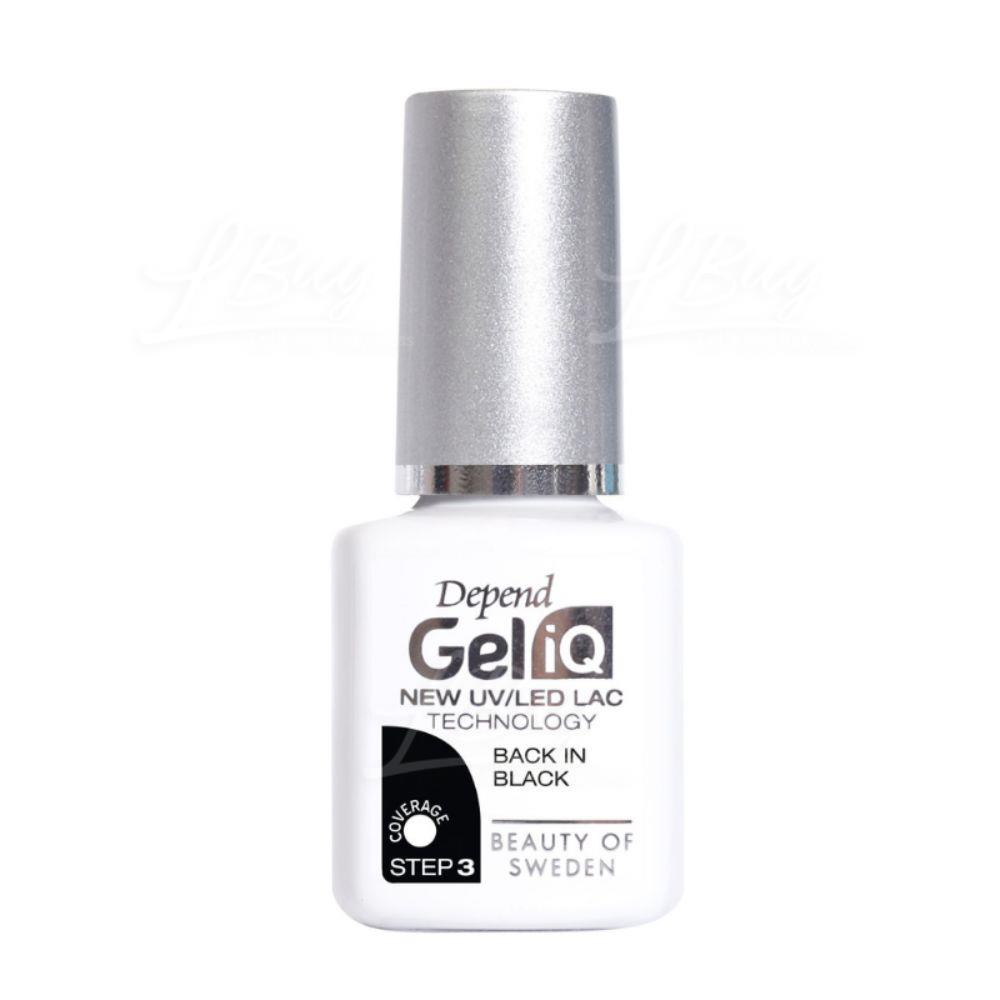 DEPEND Gel iQ 顏色凝膠 - 純黑色(不透明) 1001 5ml