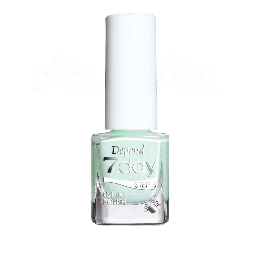 DEPEND 7day 仿GEL甲快乾甲油 7260 活潑鮮粉綠色(不透明) 5ml