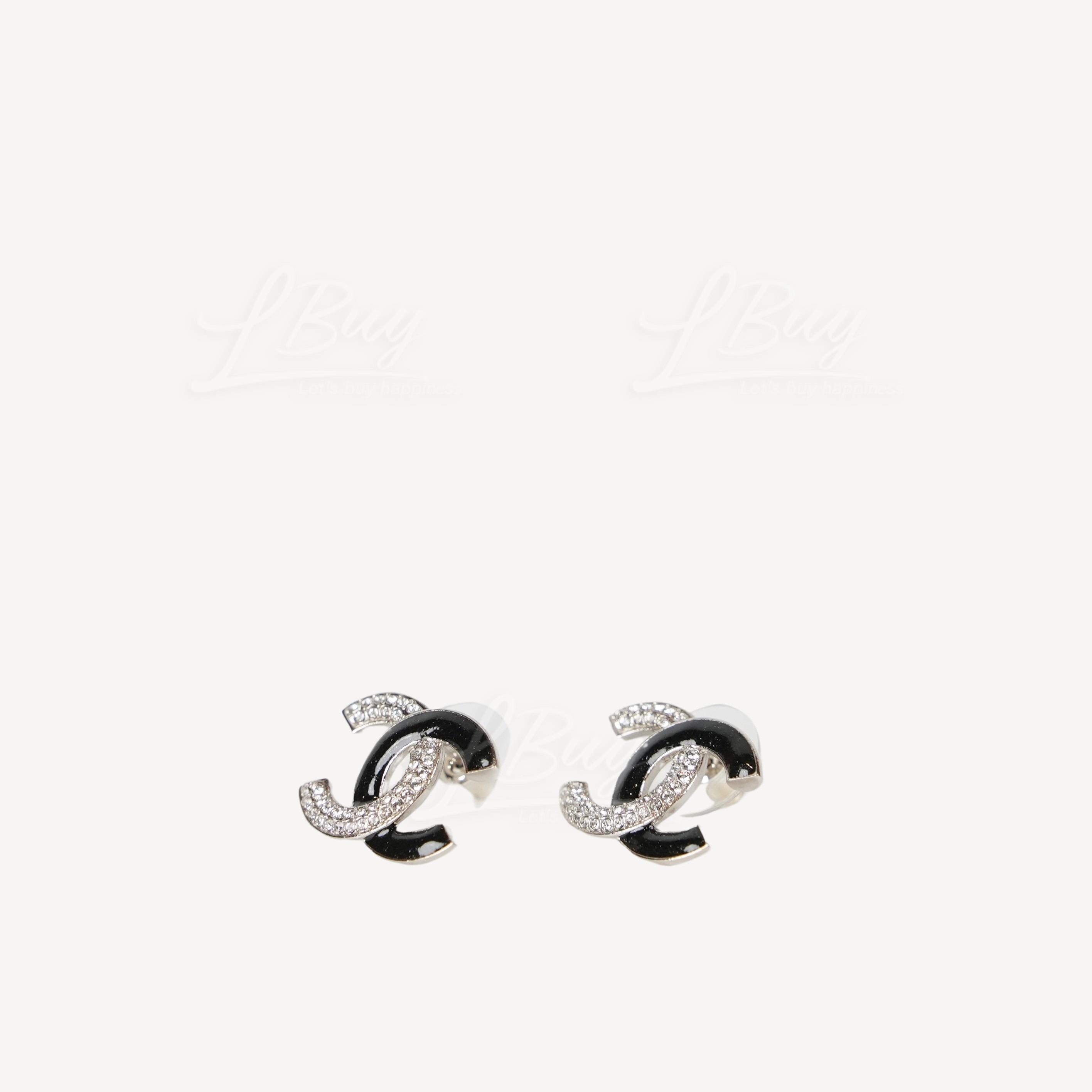 CHANEL CHANEL Earrings with CC Logo (AB9641 B09609 NL143)