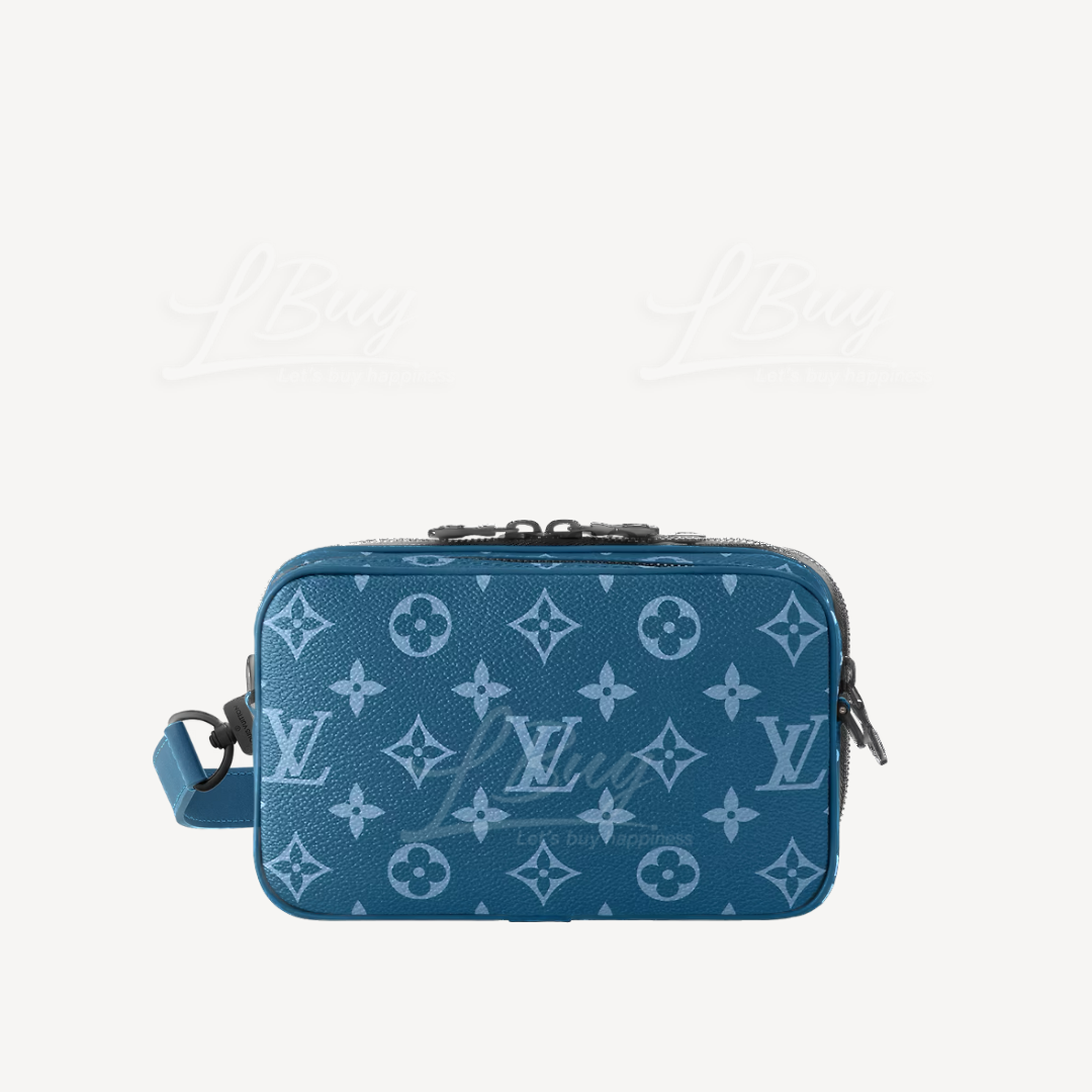 Louis Vuitton Nano Alpha Black Cowhide