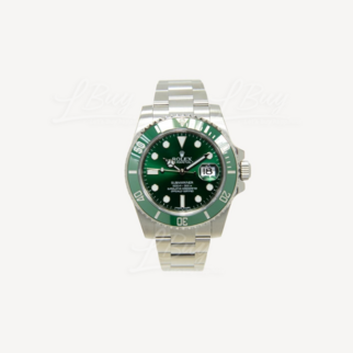 Rolex 116610LV Oyster Perpetual Submariner Date Hulk 40mm 116610LV Watch