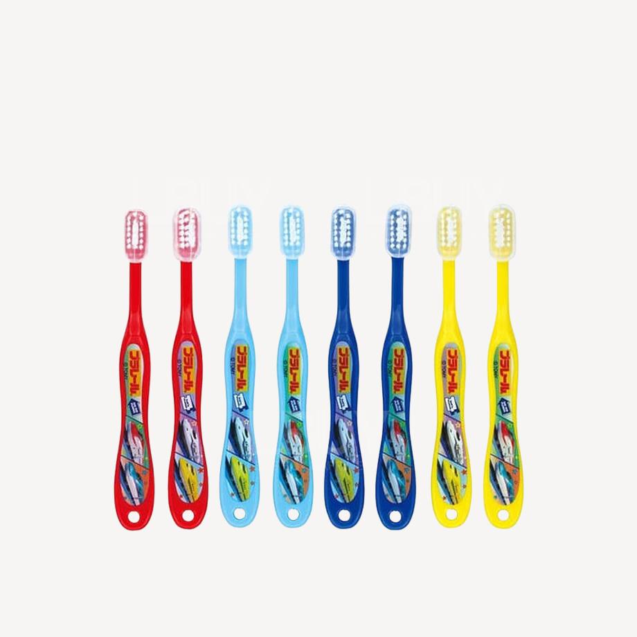 鐵道王國盒裝兒童牙刷 8件裝 3-5歲 藍樂高人款