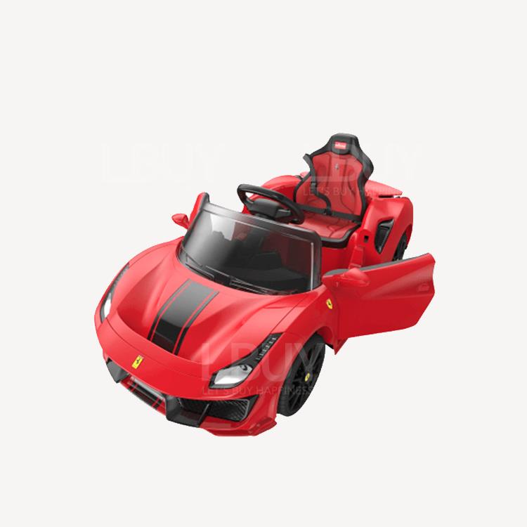 星輝 Rastar法拉利 488 帶拉桿兒童雙驅可坐電動車 82900 香港行貨 Ride on Ferrari 488 GT3