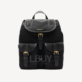 Burberry 尼龍黑色背包 81092451