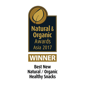 The Winner of Best New Natural / Organic Healthy Snacks