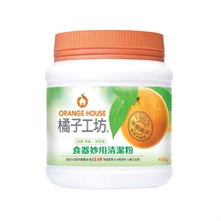 橘子工坊食器妙用清潔粉 450g （新舊包裝隨機發送）