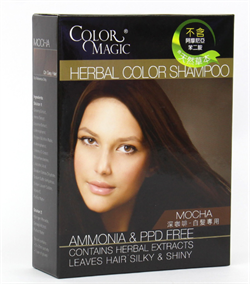 Color Magic (Mocha) Herbal Color Shampoo深咖啡