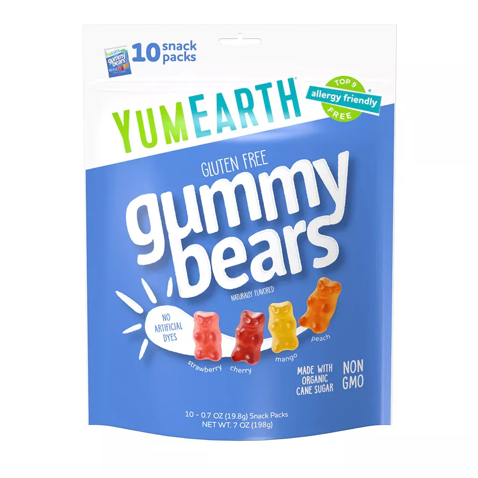YumEarth Gummy Bears (10snack packs)