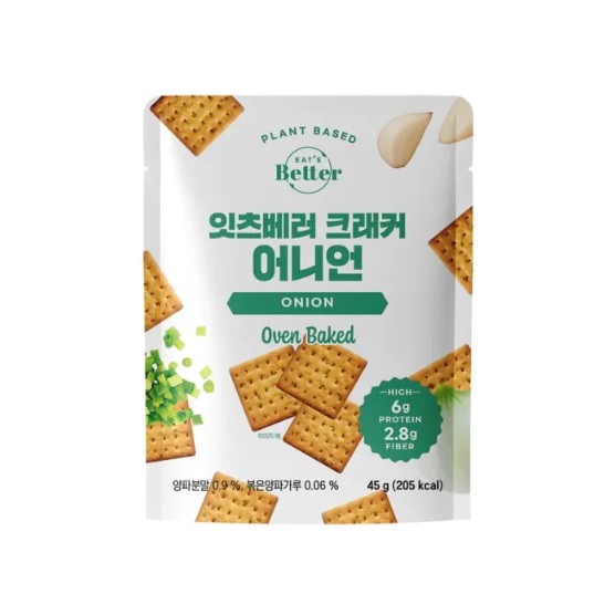 EAT'S Better Vegan Protein Cracker-Onion 45g