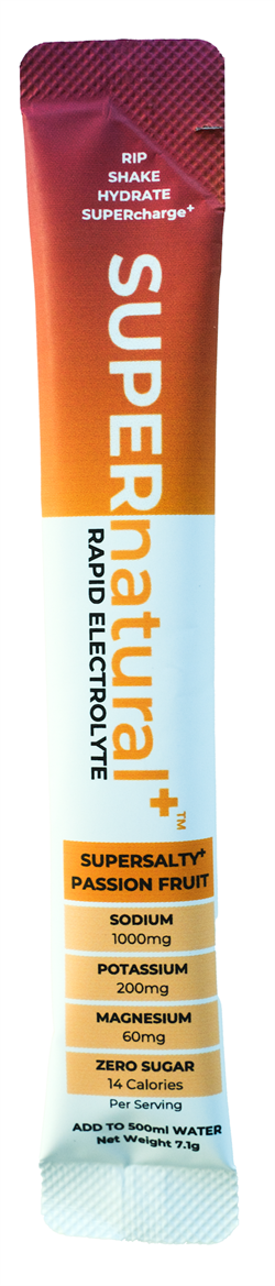 SUPERnatural RAPID ELECTROLYTES Passionfruit Single Sachet