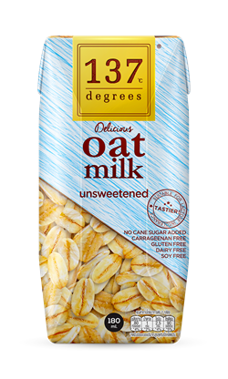 137°C Degrees Oat Milk Unsweetened 180ml
