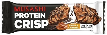 Musashi Protein Crisp Bar Vanilla Caramel 60g