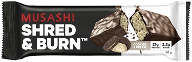Musashi Shred & Burn 曲奇和忌廉棒 60g
