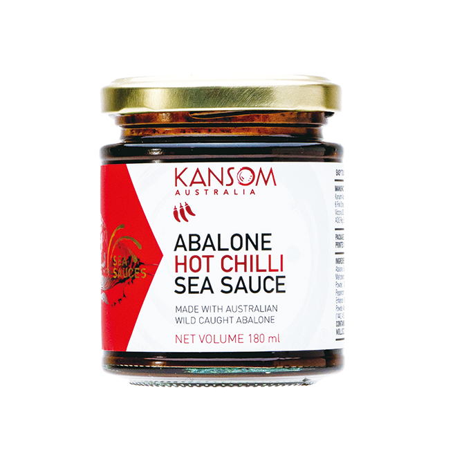 Kansom Abalone Hot Chilli Sea Sauce 180ml
