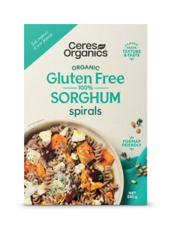 Ceres Organics Organic Sorghum Spirals 250g