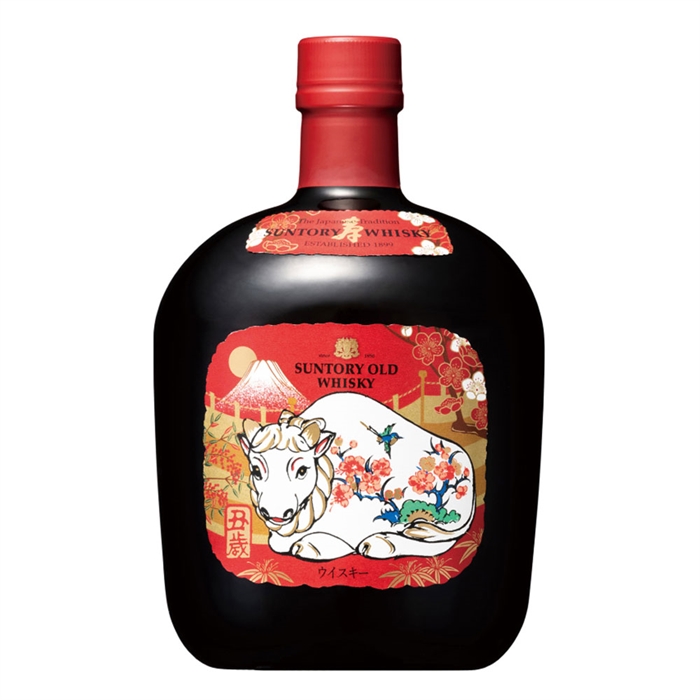 サントリー ローヤル 干支 オールド 陶器 寅＆丑（虎＆牛） サントリー