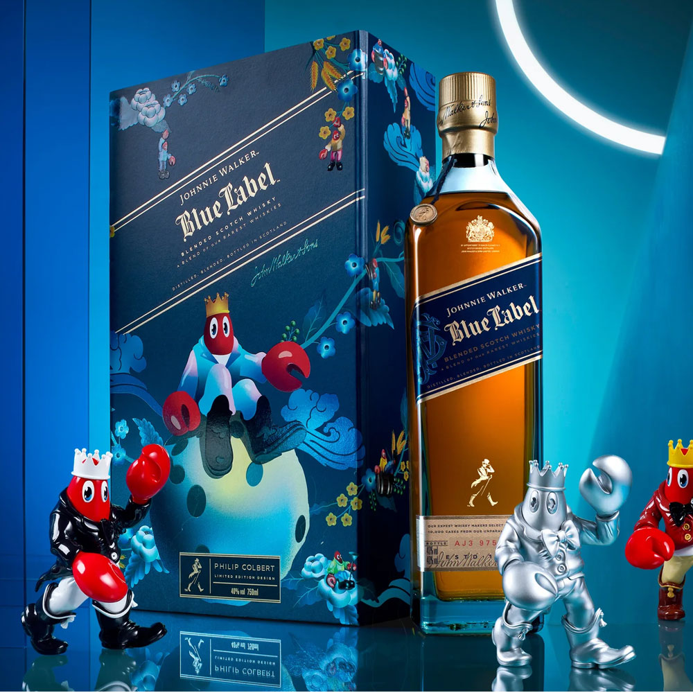 Johnnie Walker Blue Label Mid Autumn Festival Action Figure (750ml)