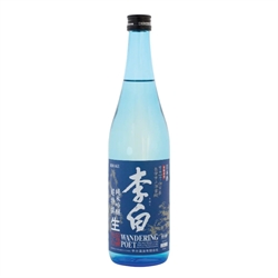 Li Bai “Wandering Poet” Junmai Ginjo Namazake (720ml)