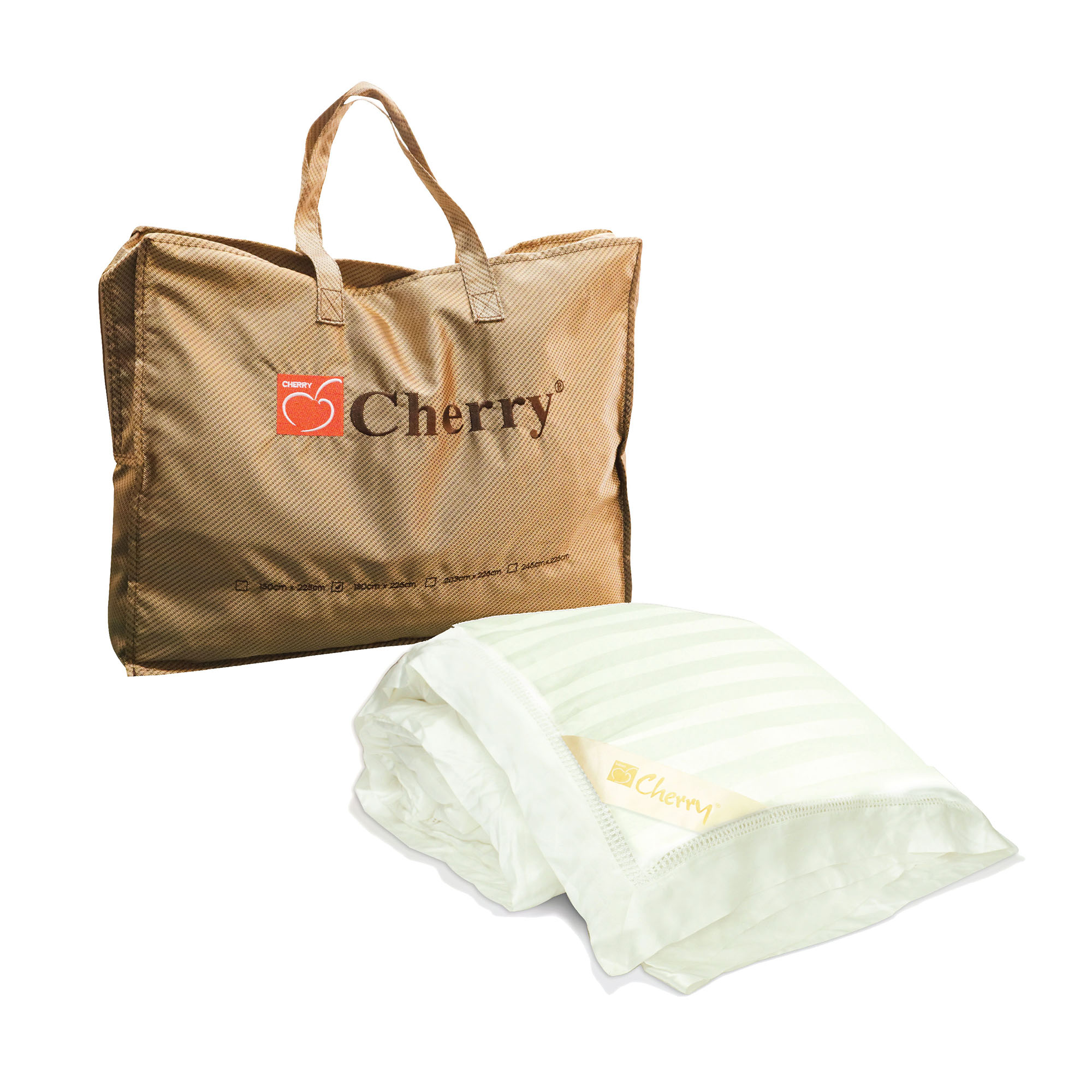 超頂絲綢〈雙宮絲〉四季被(真絲被面)