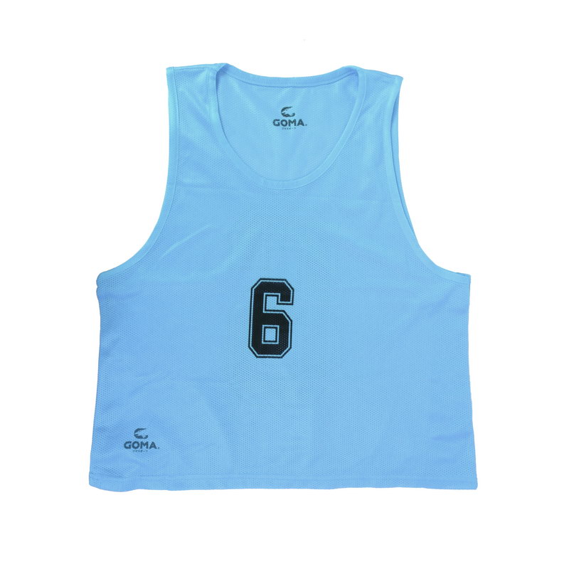 GOMA 背心號碼衣-藍色(1至15號)