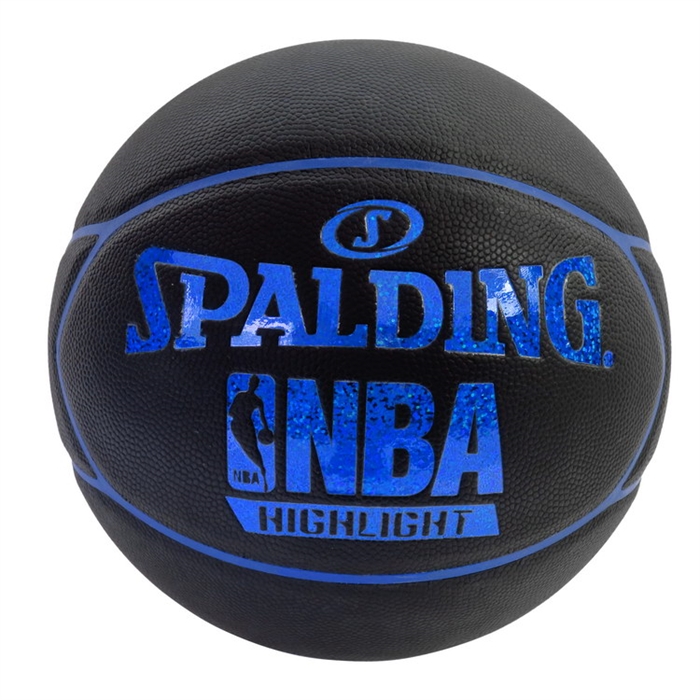 SPALDING NBA Highlight Hologram I/O Ball 7号篮球