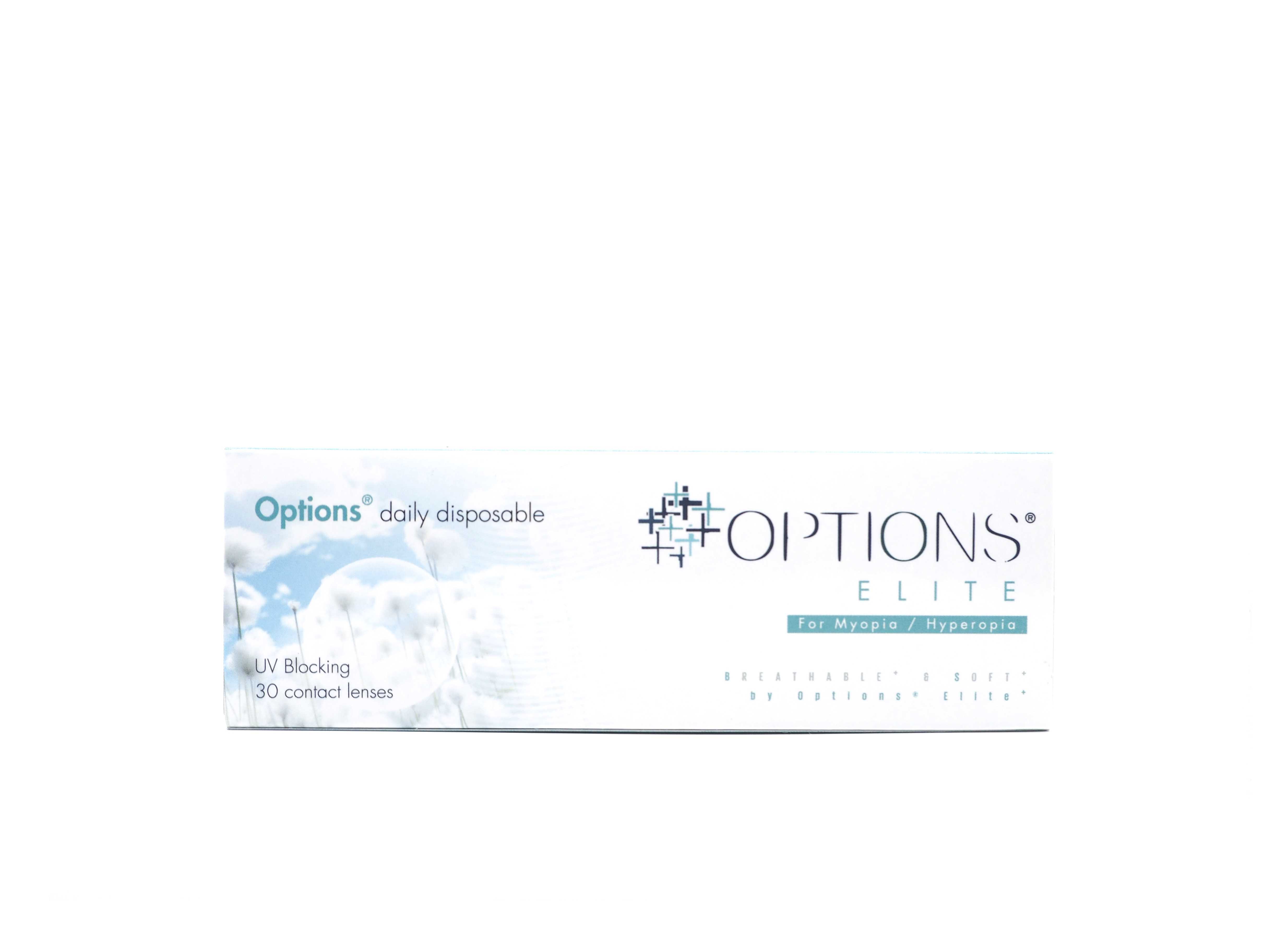 Options Elite 每日即棄近視 / 遠視隱形眼鏡