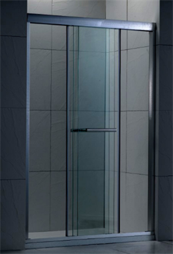 不銹鋼三趟門底三叉設計浴屏BR-009C=BR09