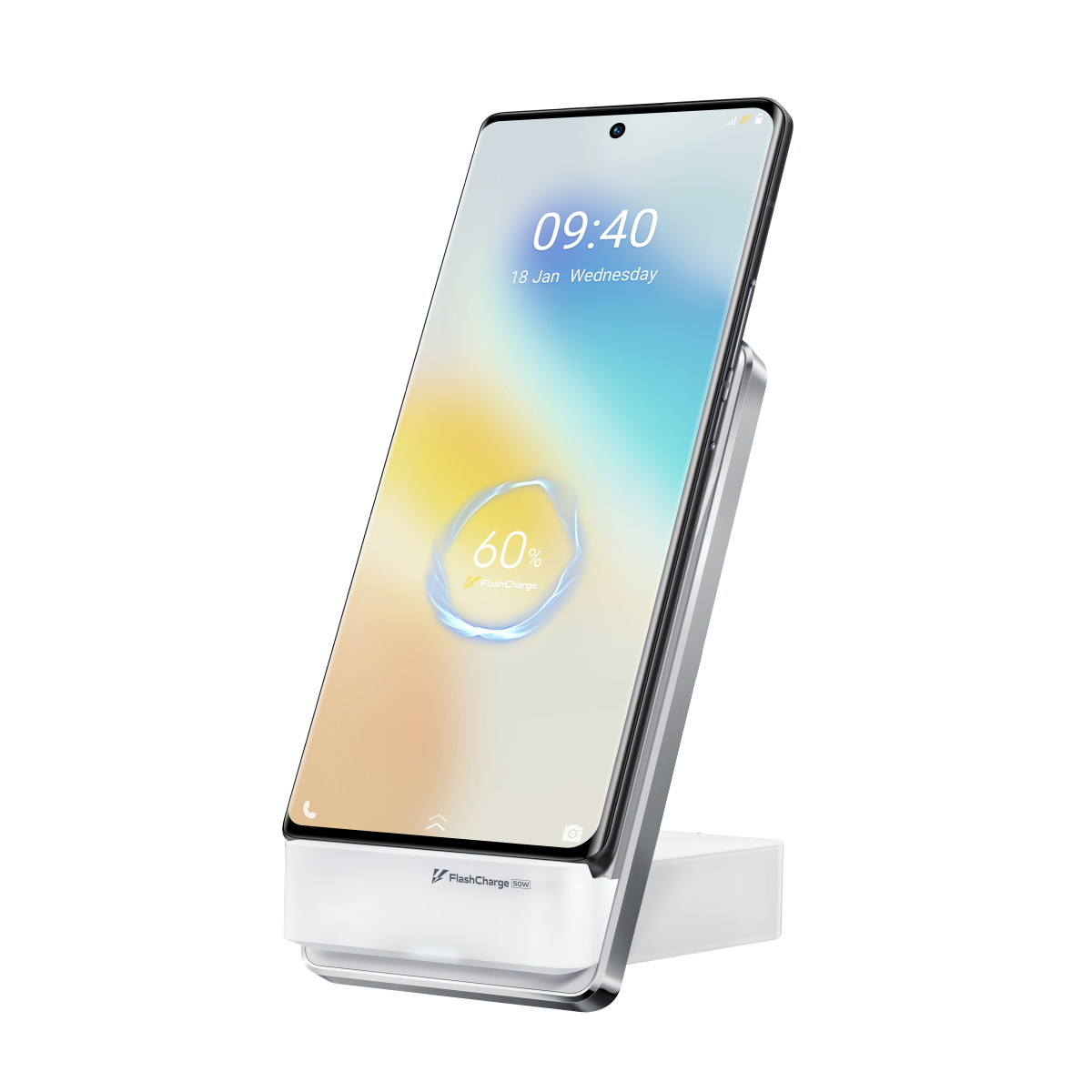 vivo 50W 無線閃充直立式充電器