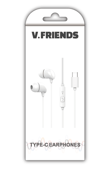 V.FRIENDS Type C Wired Earbuds (EARBUD-0015)