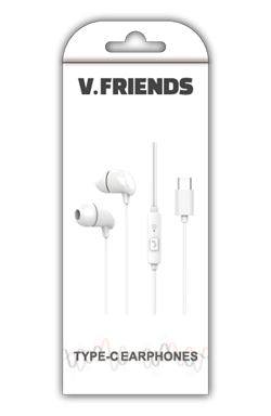 V.FRIENDS Type C 有線耳機 (EARBUD-0015)
