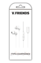V.FRIENDS Type C Wired Earbuds (EARBUD-0015)