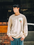  Club Logo Print Long Sleeve T-shirt