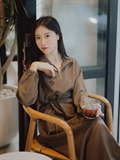 High-Neck Trench Dress 
