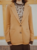 Textured Belt Blazer 