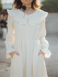 Gingham Lacy Ruffle Dress 