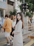 High-Neck Trench Dress 
