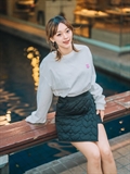  Wrap Quilted Skirt
