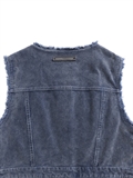 Snow Washed Corduroy Vest 