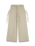 Side Knot Wide Leg Pants 