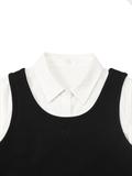  2in1 Set Shirt With Vest
