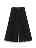 Pleated Suit Culottes 