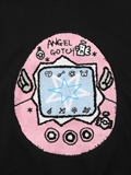  Tamagotchi Embroidered Hoodie