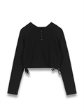  Side Tie Up Hoodie