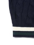  Embroidered Logo College Cardigan