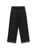 Contrast Stitch Jeans 