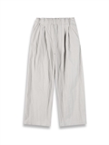 Elastic Waistband Wide Pants 
