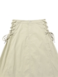 Tie Up Long Skirt 