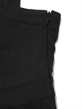  Lace Up  Midi Dress