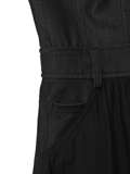Zip Up Patchwork Dress 