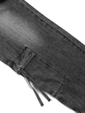  Washed Denim Pocket With Strap